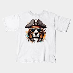 woof, woof captain! Kids T-Shirt